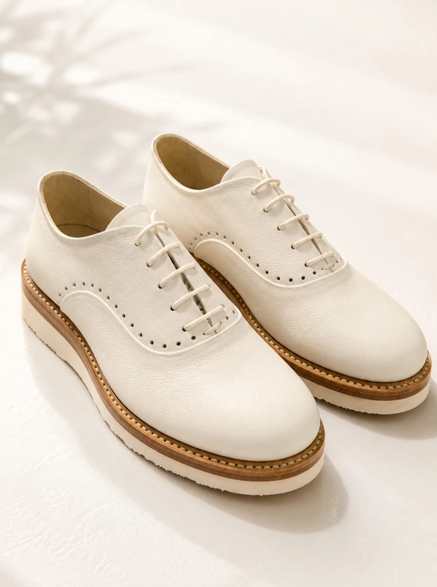 r. Simone Oxford Wedge Sneaker - Gallery 5