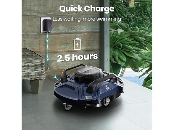 HICHEE Cordless Pool Vacuum Robot - Gallery 3