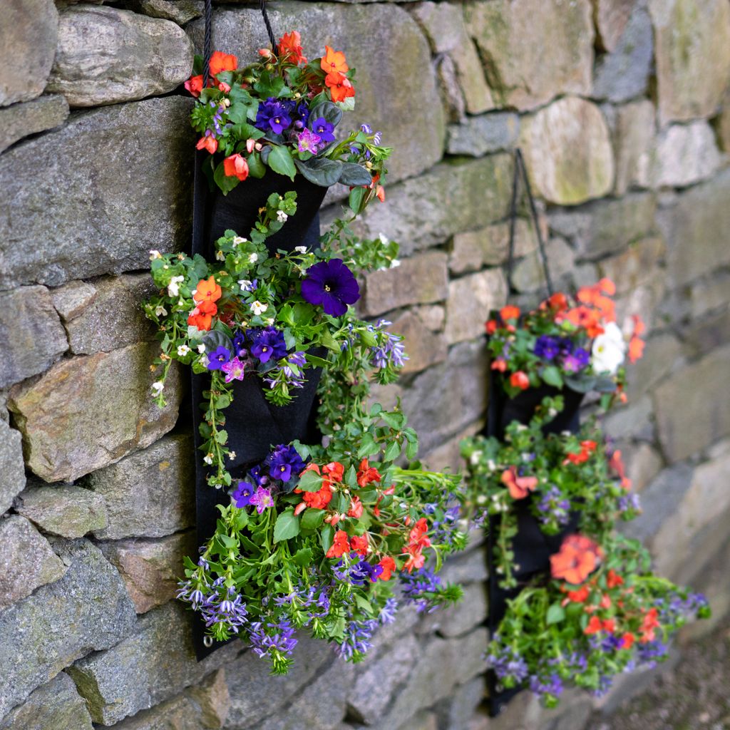 3 Pocket Hanging Planter Bag- 4 Pk - Gallery 7