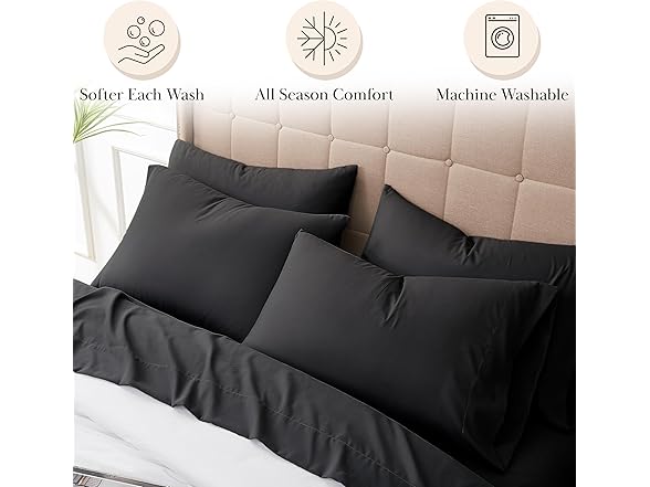 Southshore Extra Deep Pocket Sheets Set, Microfiber