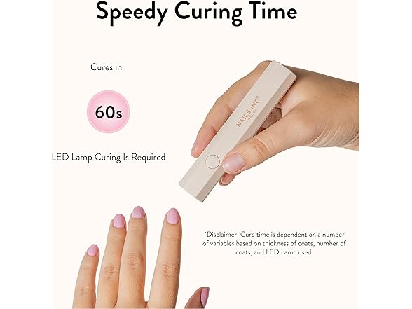 Nails Inc GelLED On-The-Go Mini Portable LED Lamp
