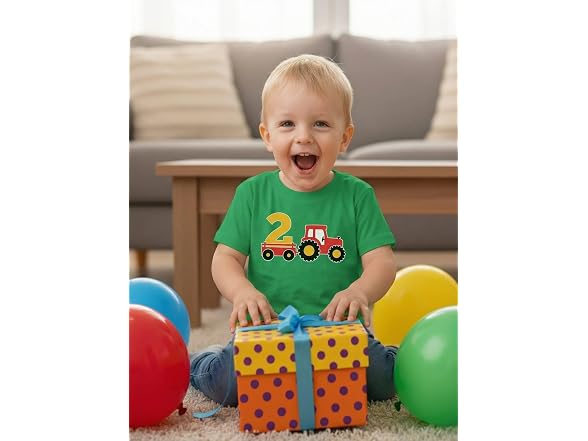 Tstars Boys (18 MOS) Farm Tractor 2nd Shirt