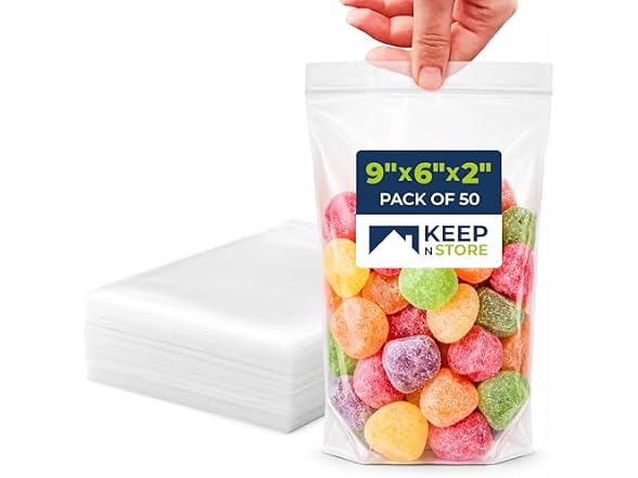 Keep N Store Gusseted Reclosable Stand