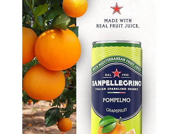 Sanpellegrino Italian Sparkling Drink Pompelmo