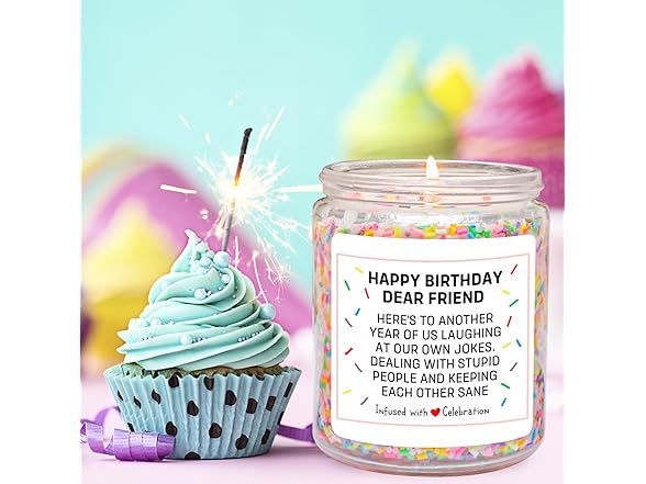 Happy Birthday Vanilla Candle 3-Pack