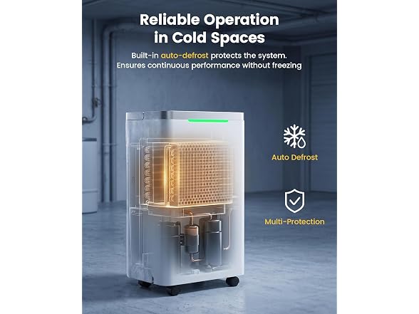 HOPSEN 34 Pints Dehumidifier