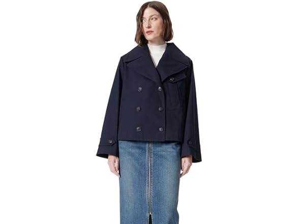 Dee Ocleppo Women's Hallie Cropped Trench Coat