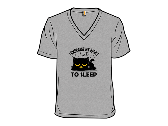 I Exercise My Right To Sleep