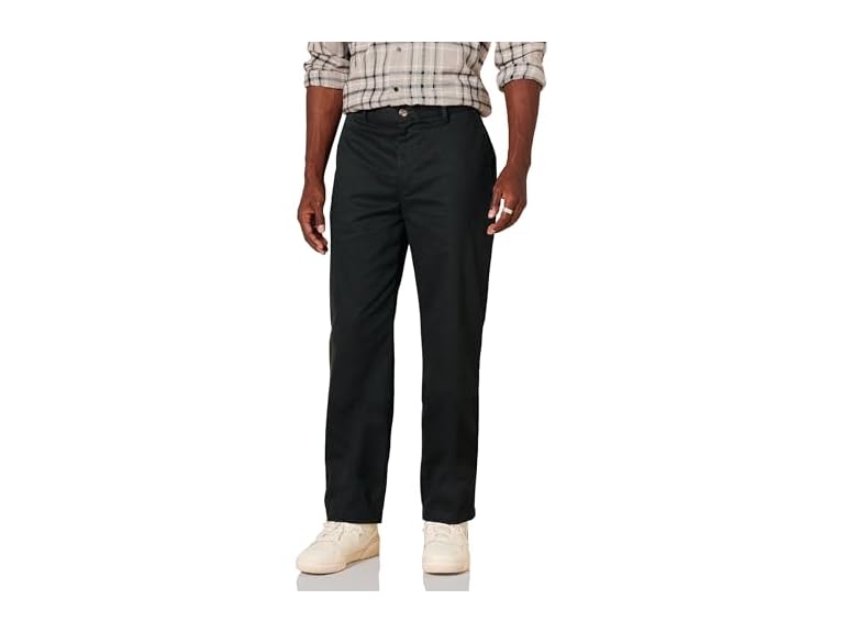 Amazon Essentials Men's Classic-Fit Wrinkle-Resistant Flat-Front Chino Pant