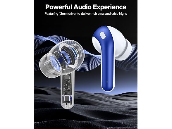 TAGRY True Wireless Earbuds 60H IPX5
