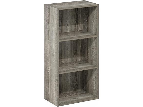 Furinno 3-Tier Bookcase French Oak
