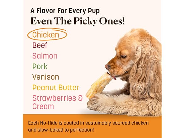 Earth Animal No Hide Dog Chews - Long