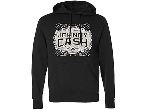 Johnny Cash Emblem Hoodie (XL)