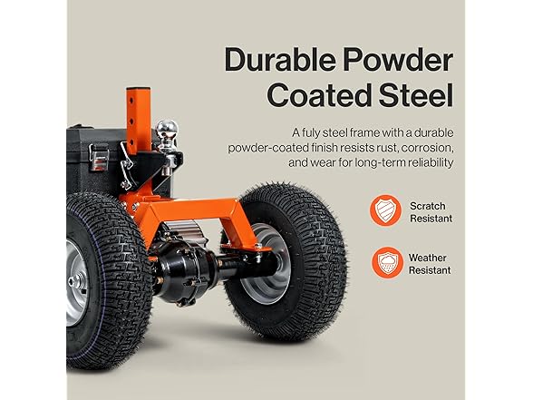 SuperHandy Electric Trailer Dolly – 2800 lbs Max