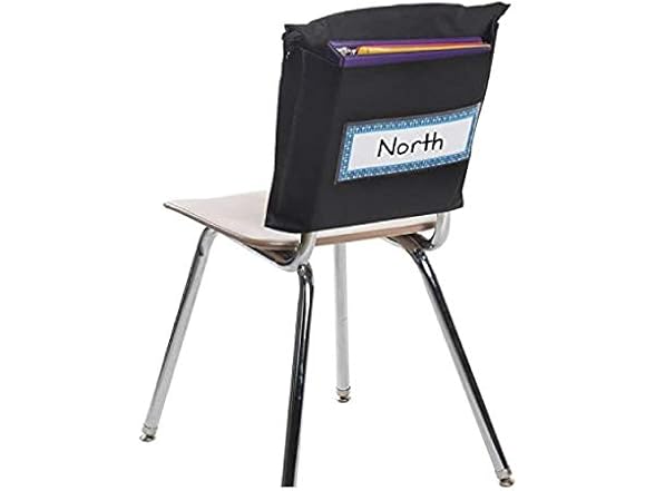 Really Good Stuff Store More Deep-Pocket Chair Pockets