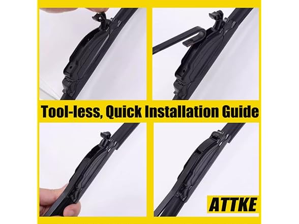 Front and Rear Wiper Blade Set-Ford/Lincoln