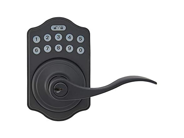 Amazon Basics Electronic Keypad, Matte Black