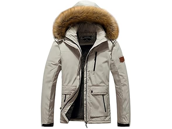 Moerdeng Women (L) Waterproof Ski Jacket Snow Coat
