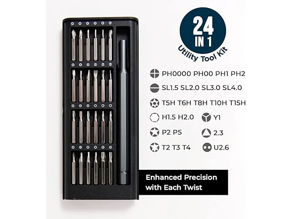 MACLOOM 24 in 1 Screwdriver Set
