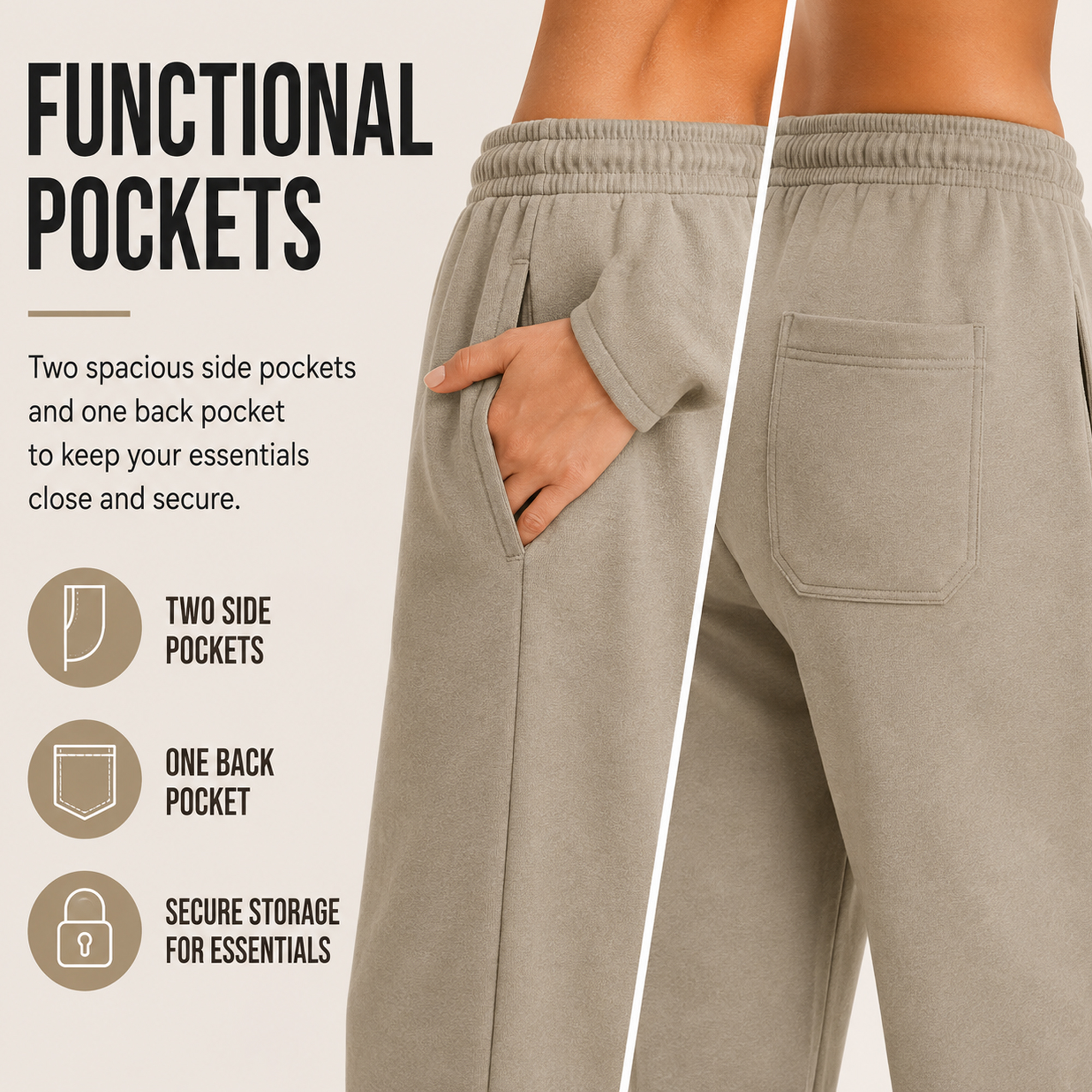 Womens T/F Performance Sweatpants - Gallery 18
