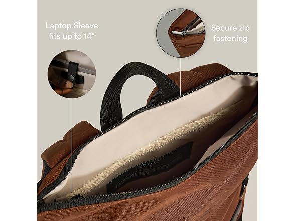 ANTLER - Urban Core Zip Top Backpack