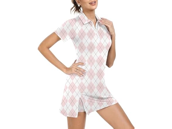 Fkeep Women Golf Dress Tennis Dresses Short Dress