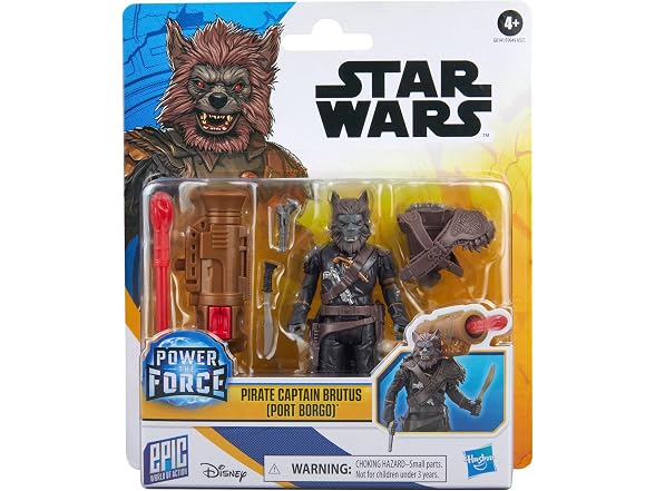 STAR WARS Pirate Captain Brutus Action Figure