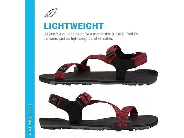 Xero Shoes Z-Trail EV Sandals Red 15