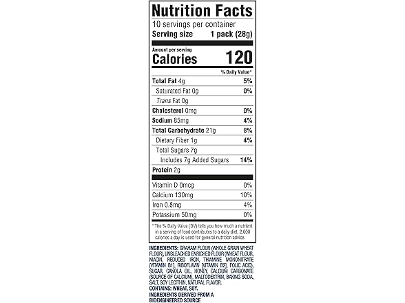 Teddy Grahams Honey 10pk