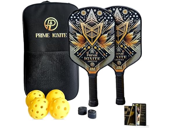 PRIME IGNITE Pickleball Paddles Set of 2