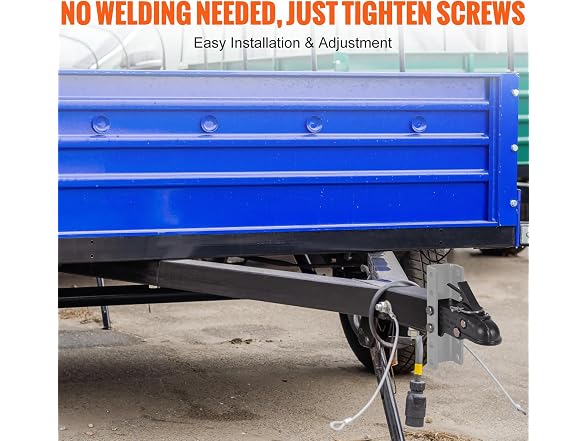 Adjustable Trailer Coupler, 2-5/16" Hitch Ball