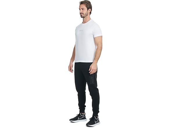 Hurley Mens Logo Tee White (S)