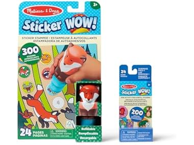 $9.71, Was $17.99, 46% Off! Melissa & Doug Sticker Wow!? Fox Bundle dealfomo