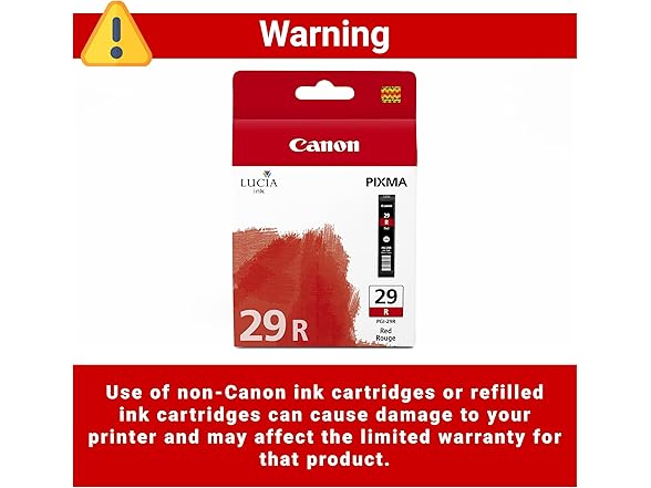 Canon PGI-29 Genuine Red Ink Tank