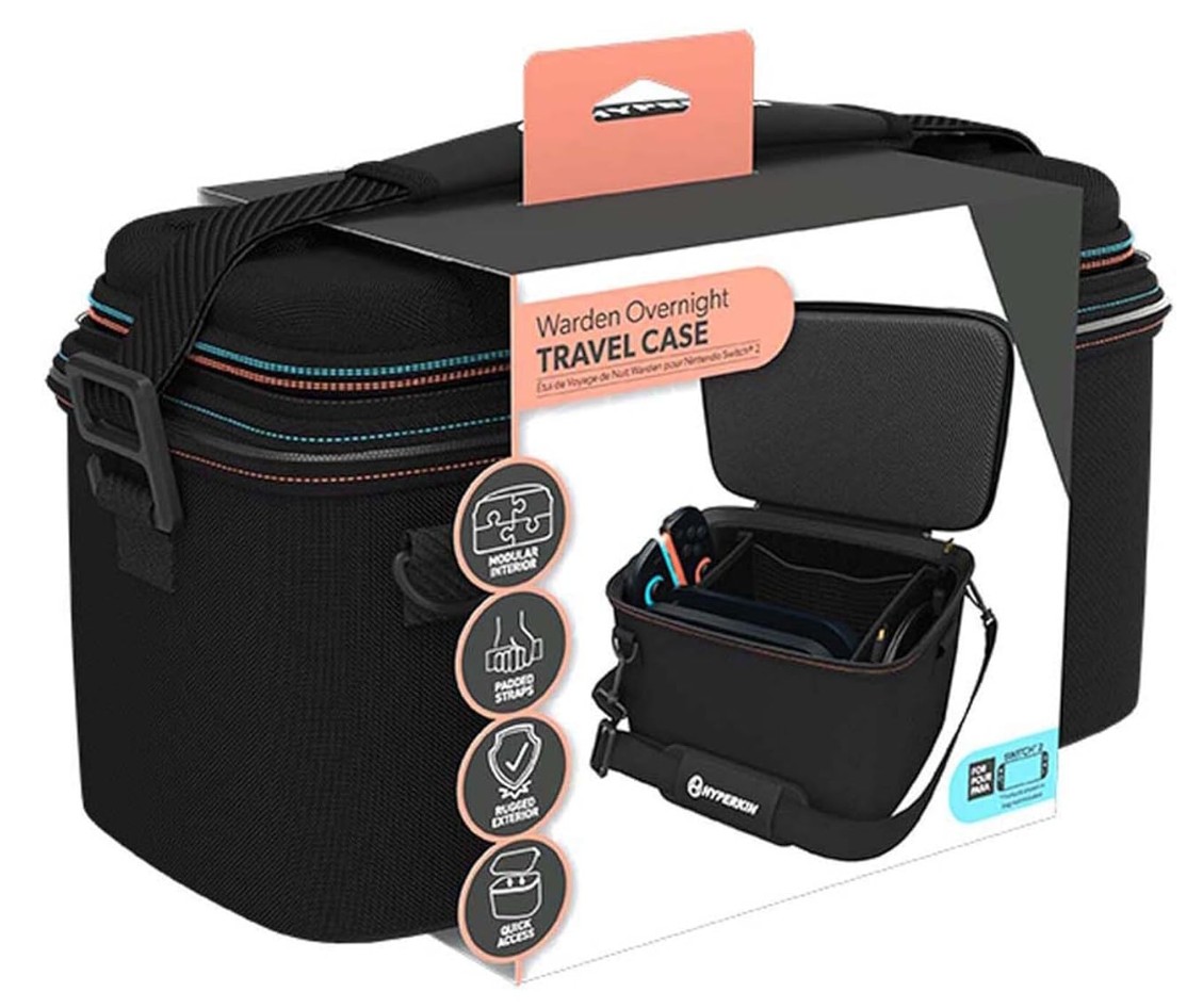 Hyperkin Warden Overnight Travel Case for Nintendo Switch 2 - Gallery 7