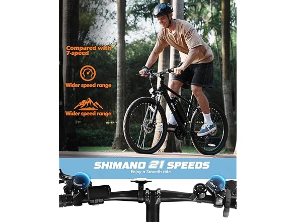 Qlife Racer Electric Bike (Black) - Gallery 9