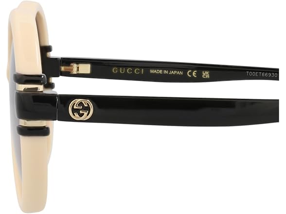 Gucci Round-Frame Injection Sunglasses