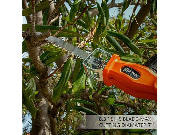 Ukoke UPS-01 Cordless Tree Pruning 8.3" Blade Saw