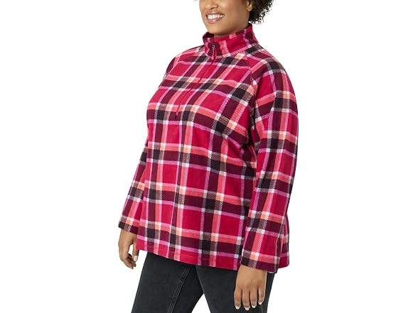 Eddie Bauer Women (M) Quarter Zip Fleece Pullover