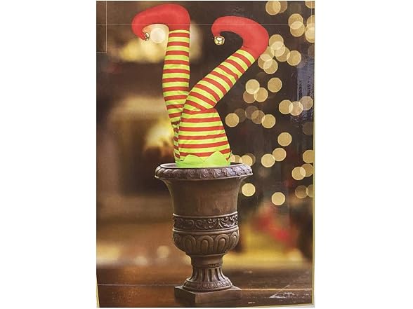 Mr. Christmas Animated Elf Kicking Legs