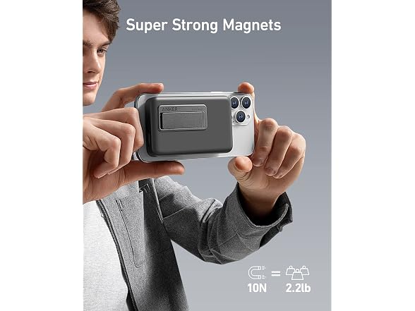 (NEW) Anker 633 10,000mAh Magnetic Power Bank with Stand
