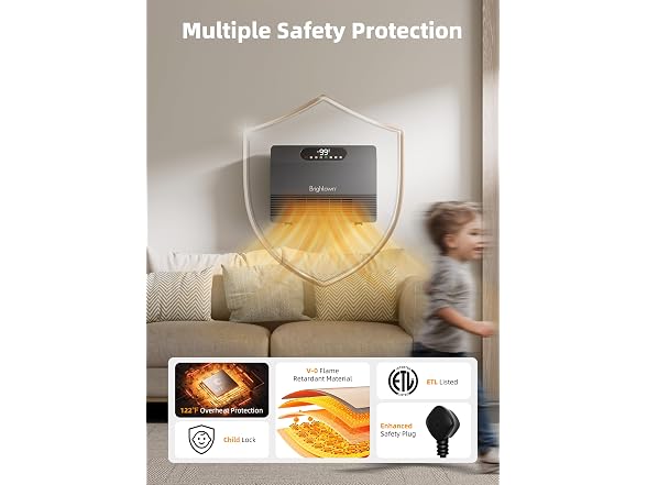 Brightown Smart Wall Heater 1500W