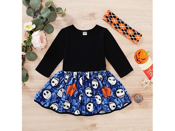 LYSMuch Girls (4T) Toddler Halloween Kids Dress