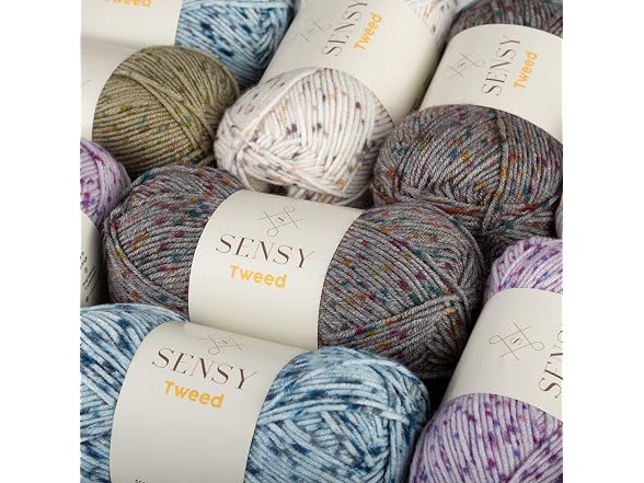 S Sensy Tweed-Premium Acrylic #4 Medium