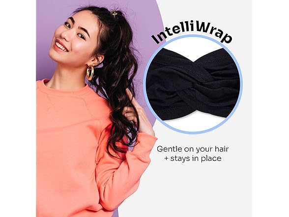 Wet Brush Headwrap Black, 1CT