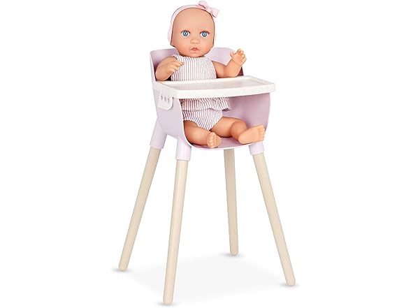LullaBaby – 14-Inch Realistic Baby Doll & Accessory Bundle