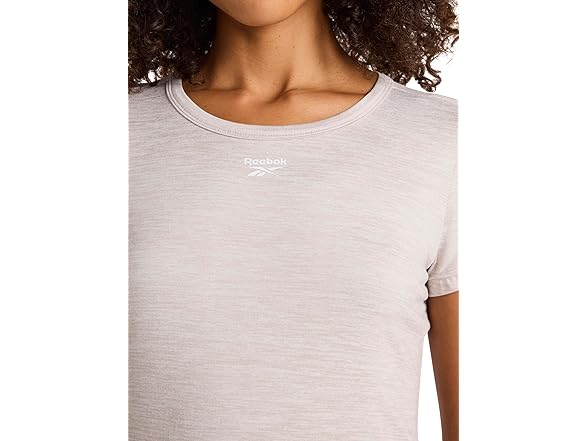 Reebok Women (S) Off Charts Slim Crewneck T-shirt