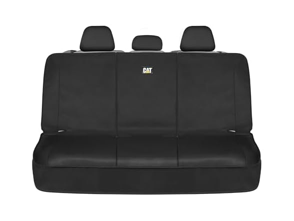 CAT Flexfit Black Rear Seat Cover 60/40