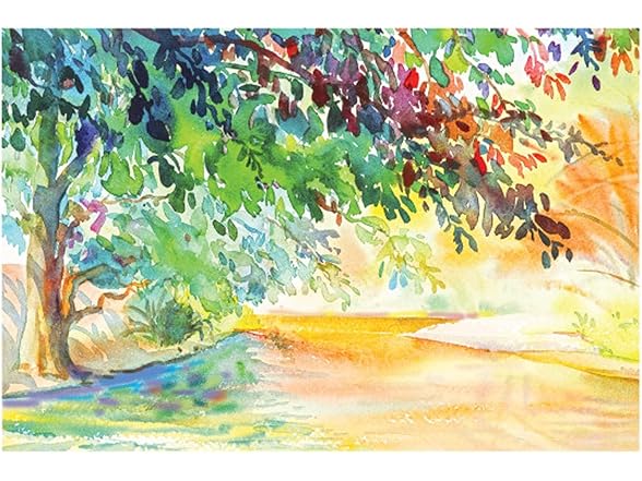 UCreate UCREATE Watercolor Paper, White, 140 lb, 12" x 18
