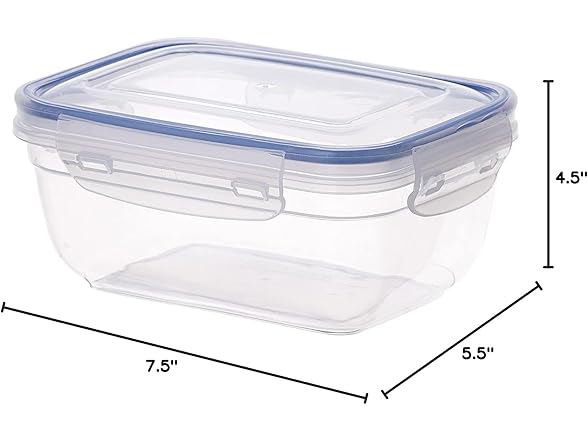 Superio Food Storage Containers, Set of 3 